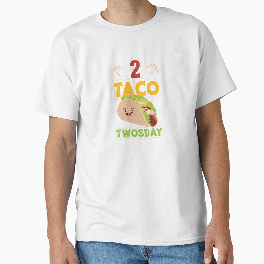 Tacos 2 Taco Twosday Cute Birthday Gift by haselshirt
