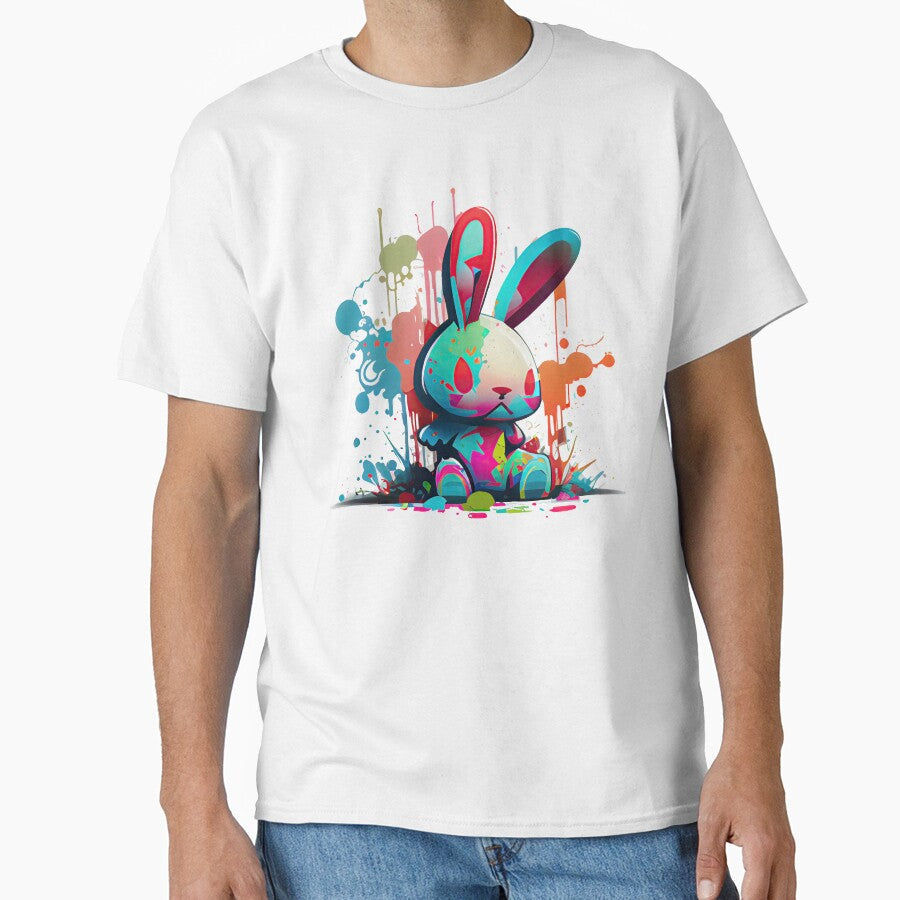 Graffiti powerful Cartoon Rabbit 1 (Eastern 2023) by Earth Celebration Designs