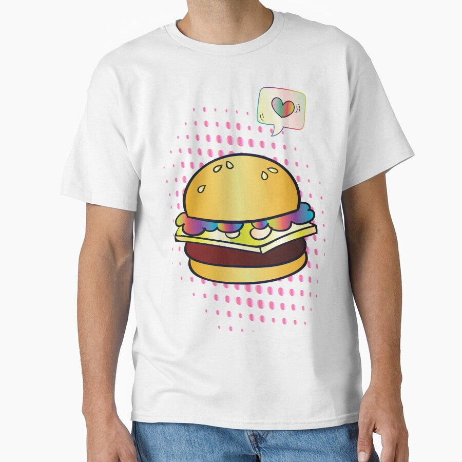 Juicy Burger USA Hamburger Foodietoon by ProjectX23