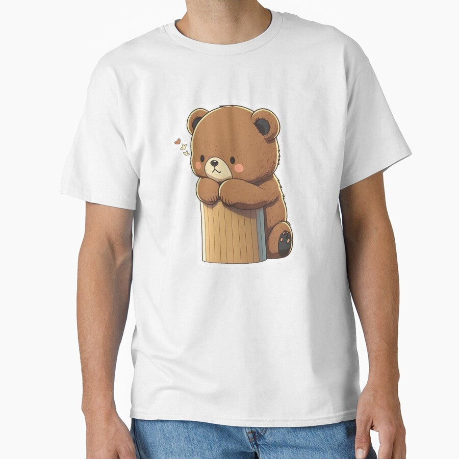 Cute chibi bear, baby bear by MarcGugDesigns