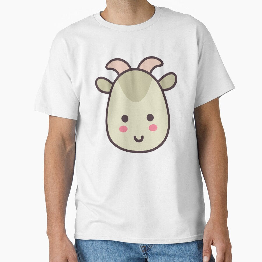 Kawaii Goat Adorable Farm Animal Design by missbobbit
