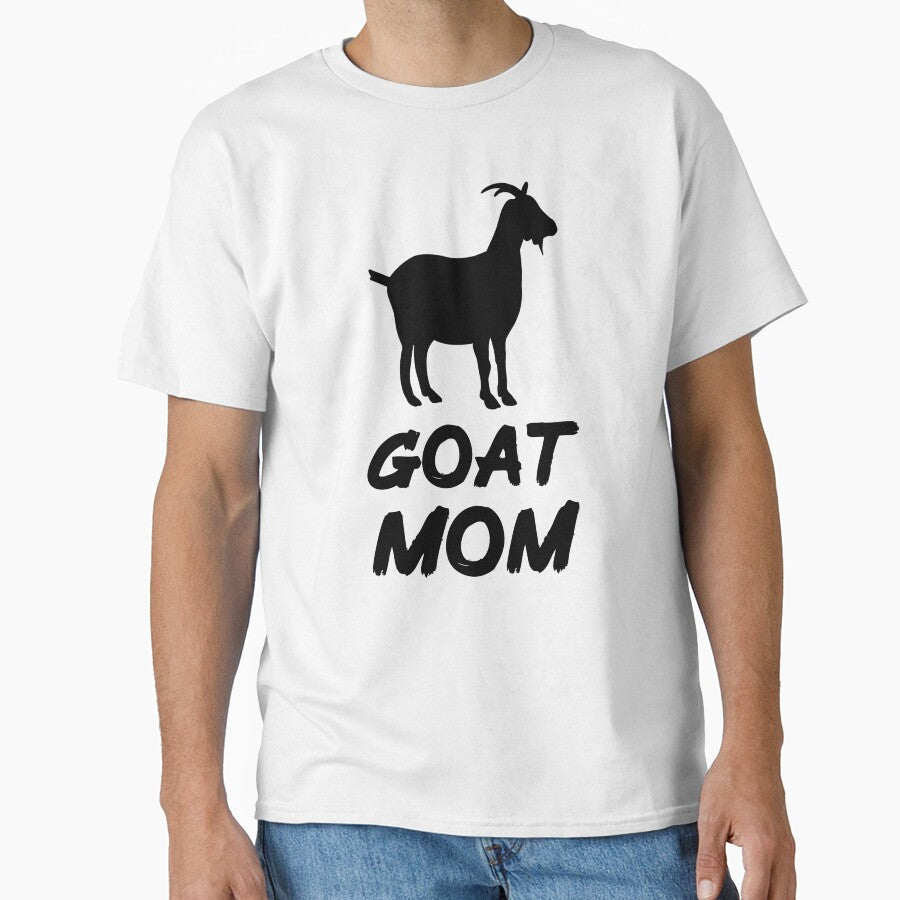 Goat Mom for Goat Lovers, Black by Mochi-Merch