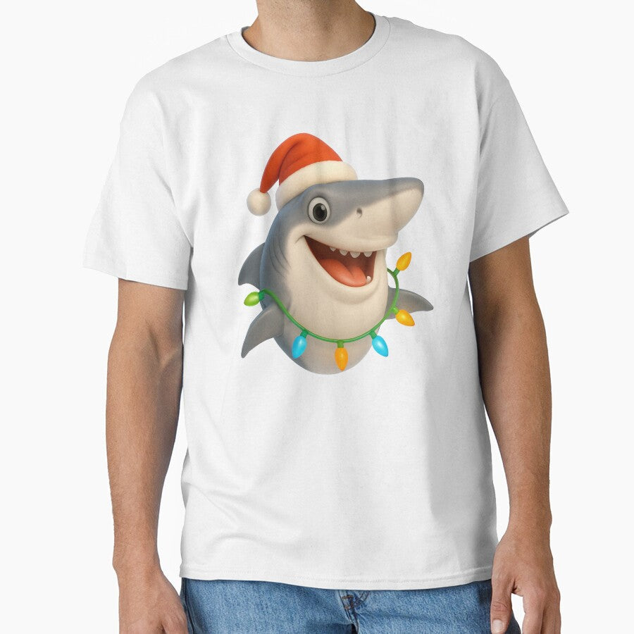 Christmas Great White Shark by Sillytoe