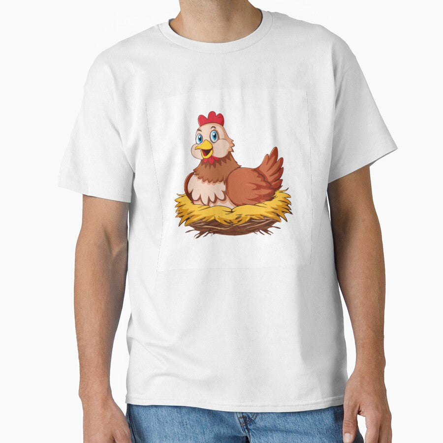 Cute Cartoon Chicken by PaintedbyCarol
