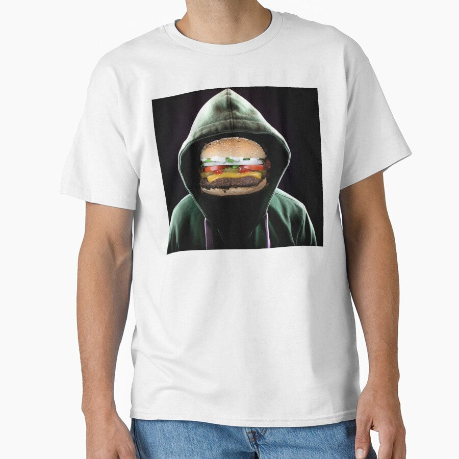 Burger Face by Surreallytee