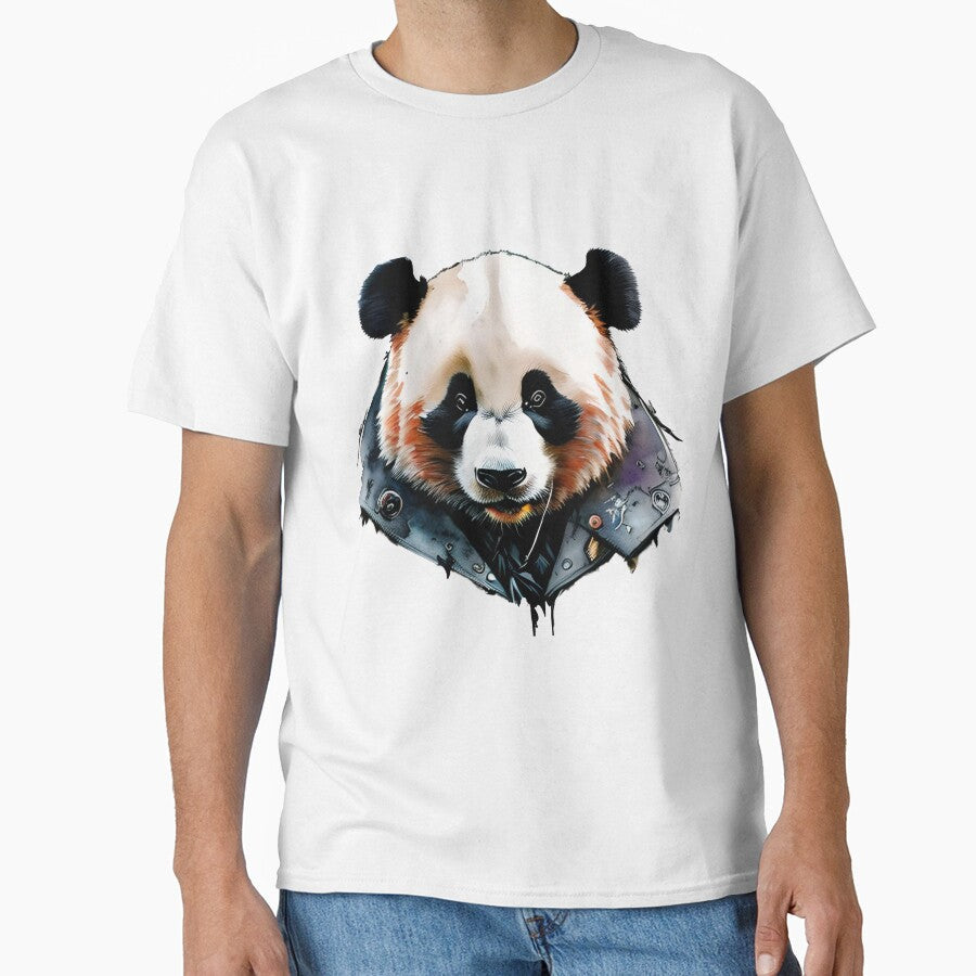 Panda in Watercolor Style by ai2art