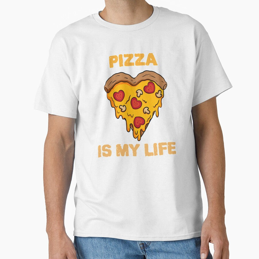 Pizza Is My Life (Heart) by SacredsDesigns