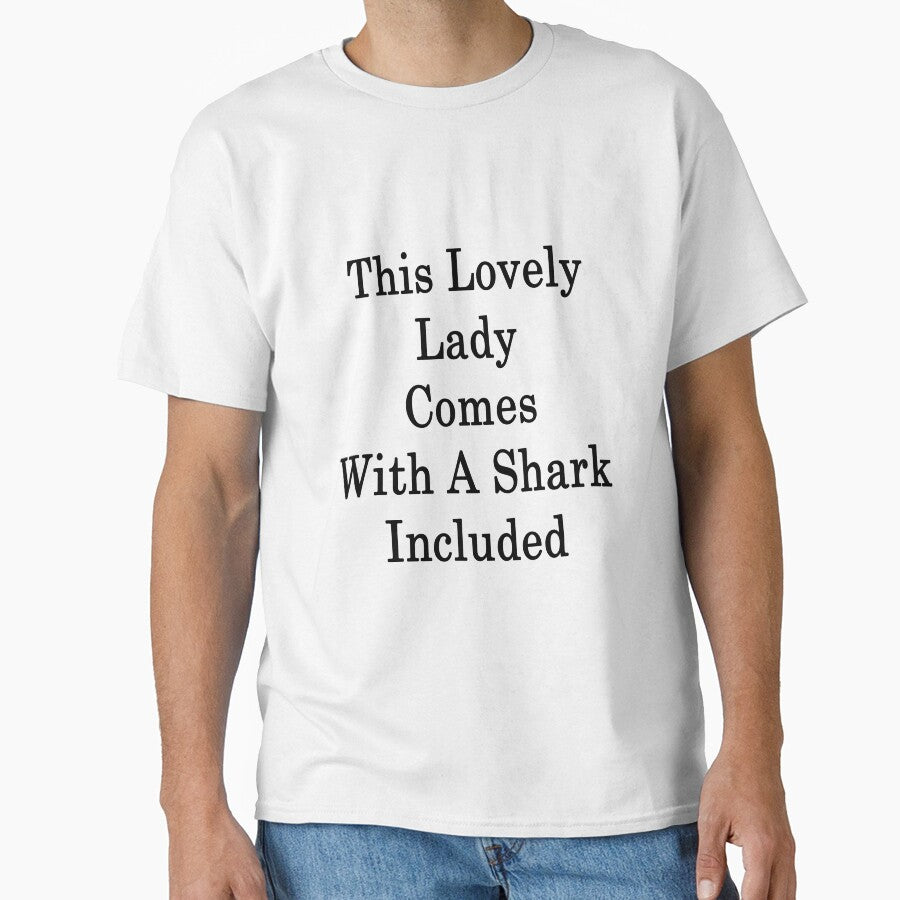 This Lovely Lady Comes With A Shark Included by supernova23