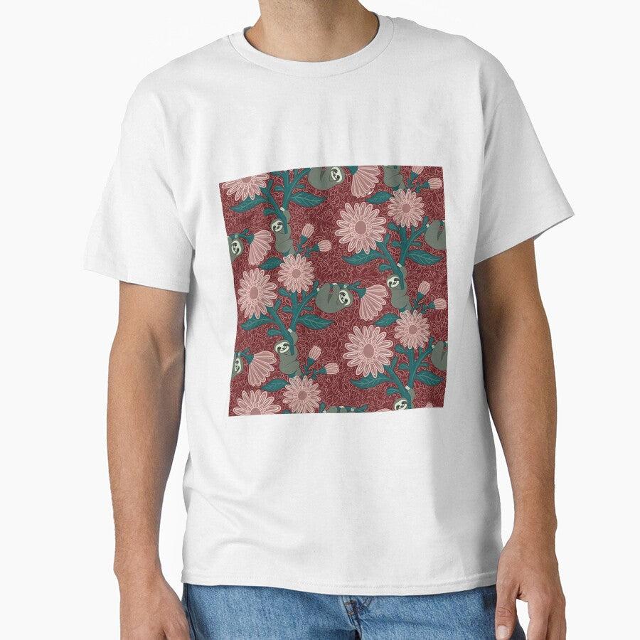 Sloth On Flower by VickyCloset