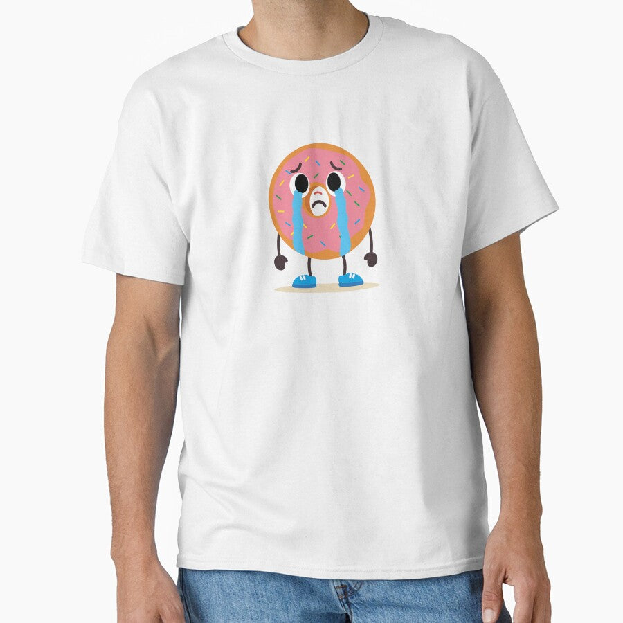 Crying Donut Emotional Character by BetweenForms