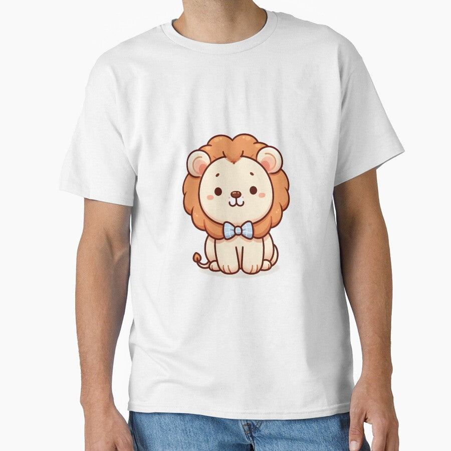 Kawaii Lion With Bow Tie by CanvasCutie