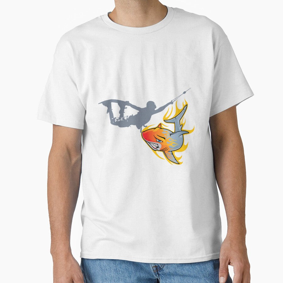 Shark Friend T-SHIRT by METAGOD POD