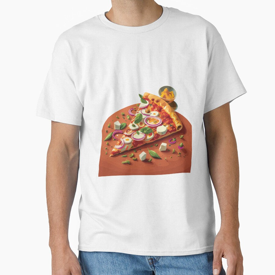 Cute triangle of pizza by TruckerPLShop