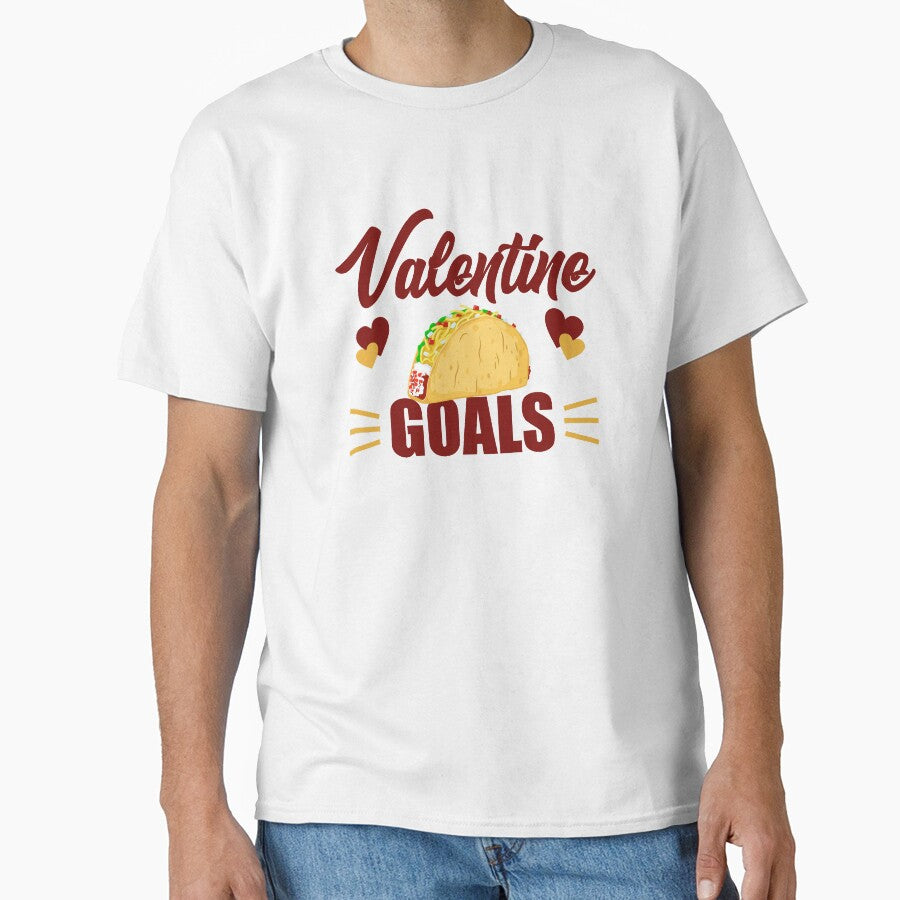 Cute & Funny Valentine Goals Tacos for Taco Lovers by perfectpresents