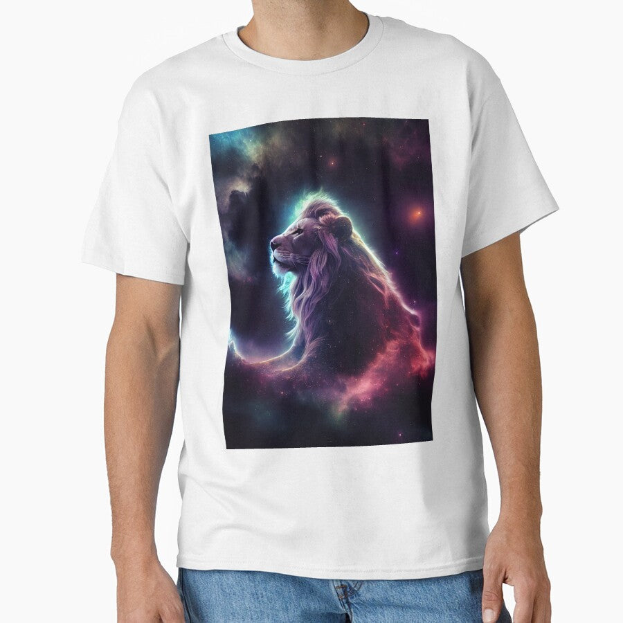 Cosmic nebula lion by AI1artist