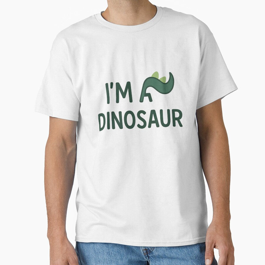 Cute "I'm Dinosaur" Graphic Design by MagicOfPrint