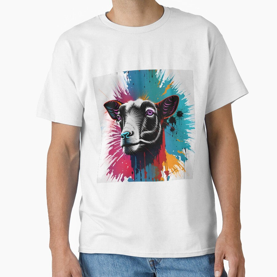 colorful goat by ZenStickConcept