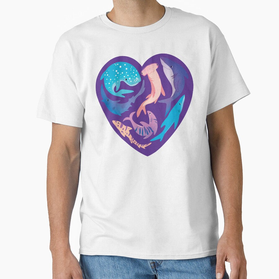For the Love Of Sharks by stillustrated