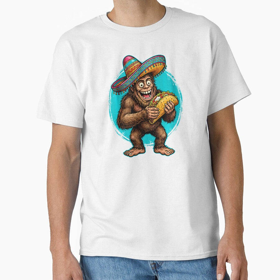 Bigfoot Taco Sombrero Fiesta by irifine