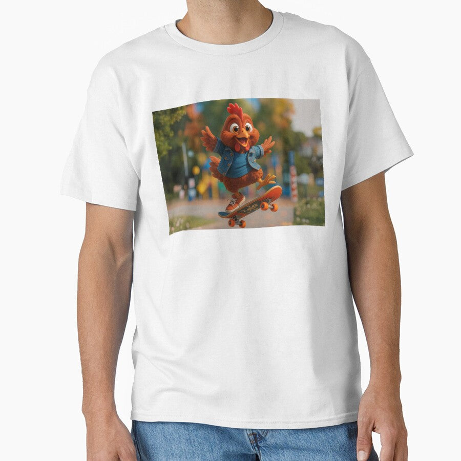 Skater Rhode Island Red Chicken by Sillytoe