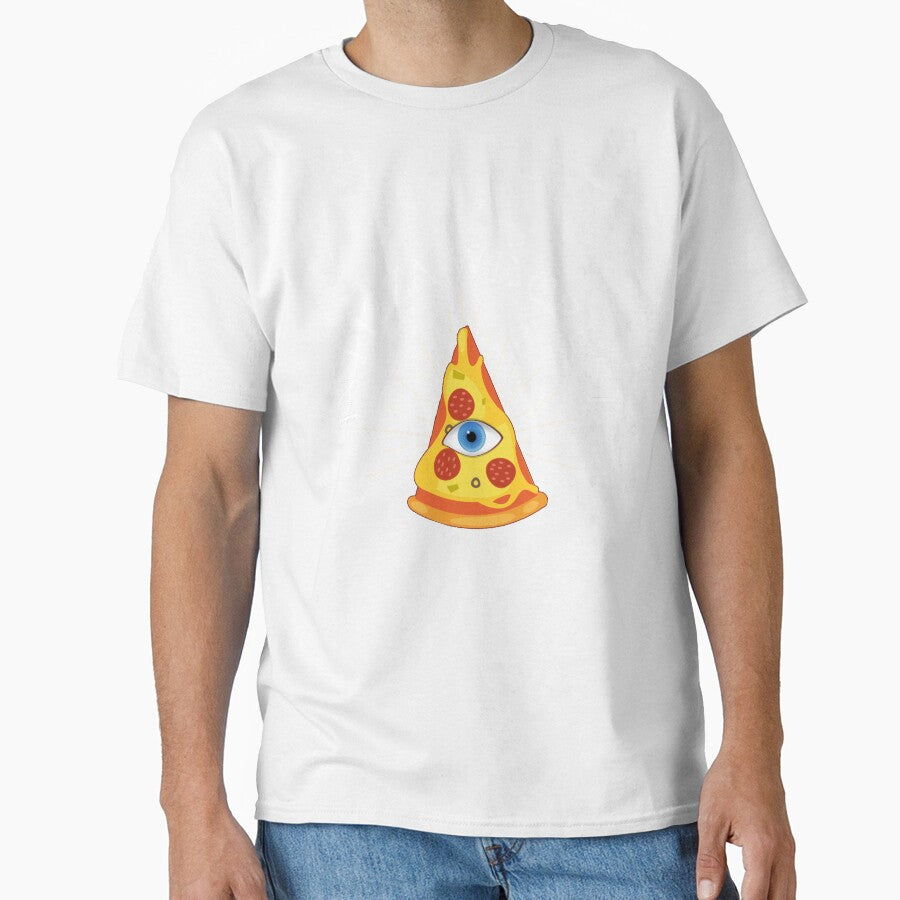 In Pizza We Crust All Seeing Eye Funny Pizza Quote by theshirtinator