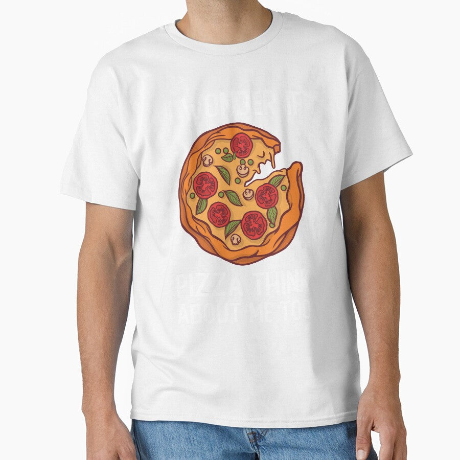 I Wonder If Pizza Think About Me To by OnepixArt