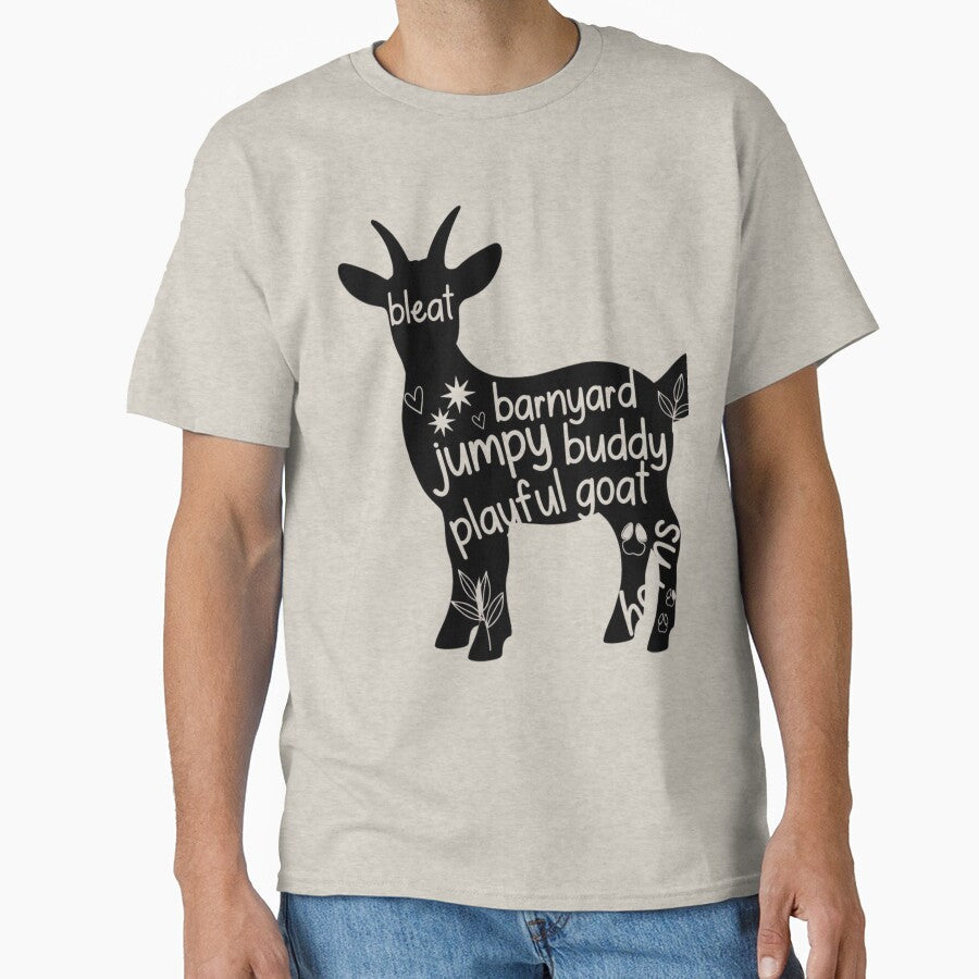 Cute Mini Goat Silhouette  Simple Farm Animal by GrumpySableye