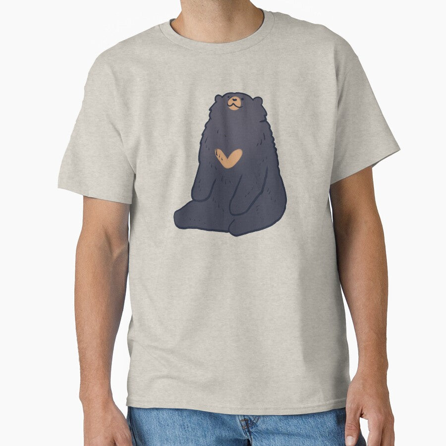 Funny Black bear by Mayarart