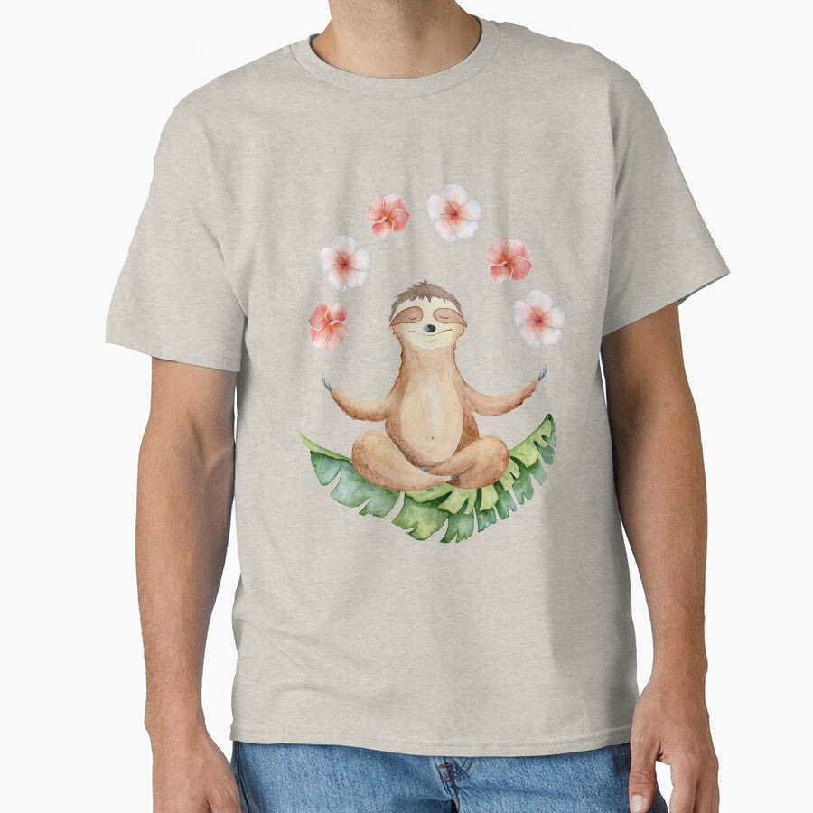 The Happy Sloth Yoga by Stylish-choice
