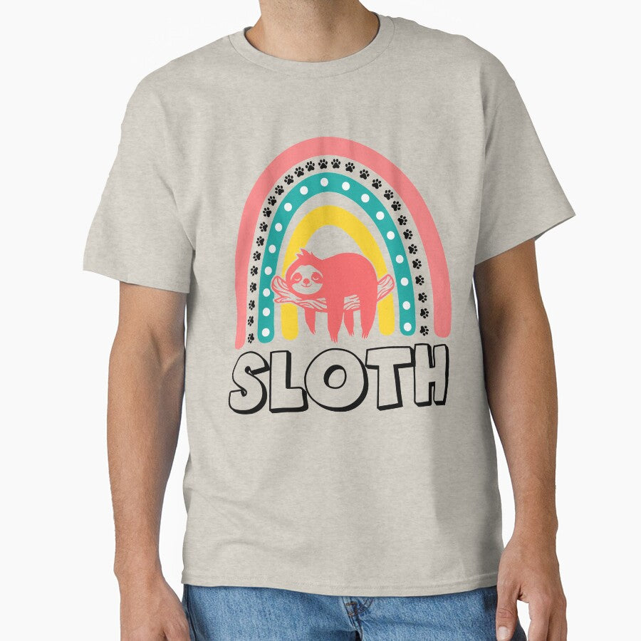 Sloth Rainbow by WaveOcean123