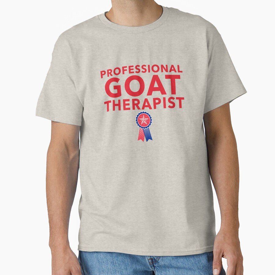 Professional goat therapist/yoga/therapy by expressiveprint