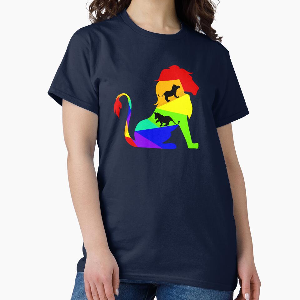 Colorful lion by Mariia Berezhna