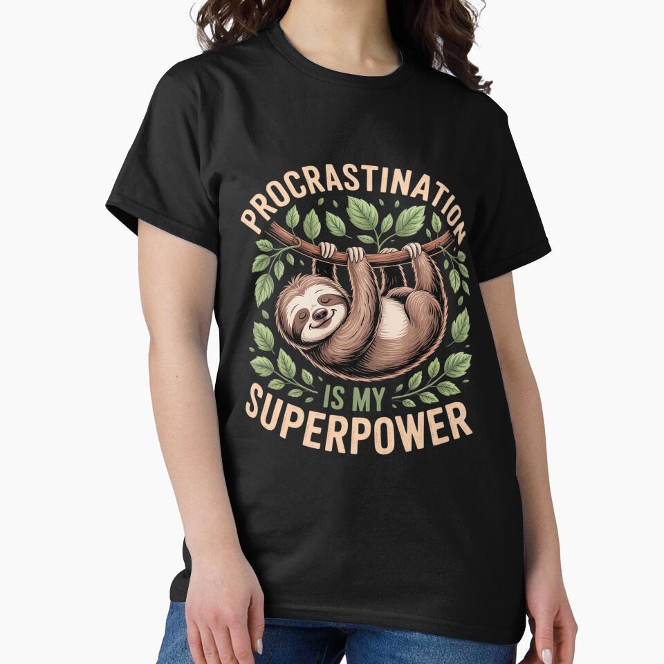 Lazy sloth funny by HORIZBoutique