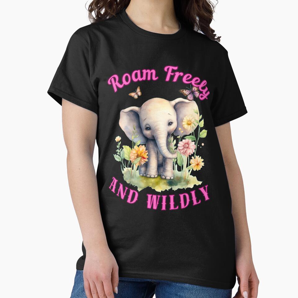 Roam Freely And Wildly. elephant head by ElephantVibes