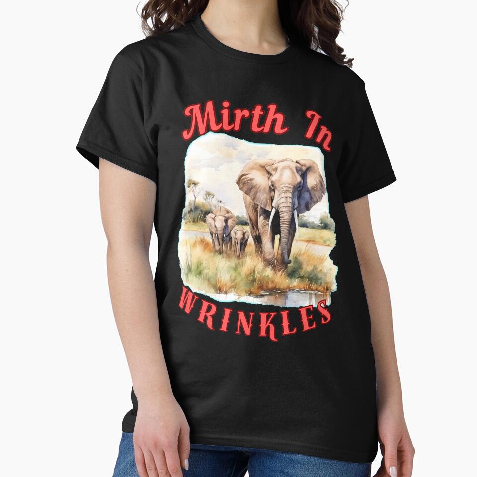 Mirth In Wrinkles. colorful elephant by ElephantVibes