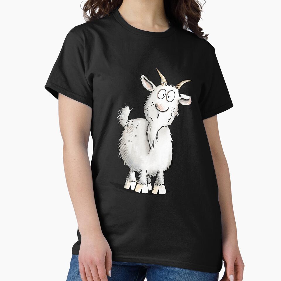 Fluffy White Goat by modartis