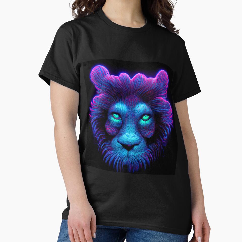 Psychedelic Lion by ResistNormality