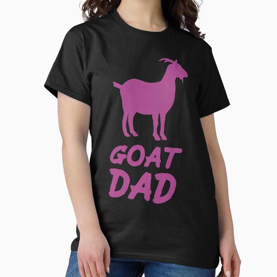 Goat Dad for Goat Lovers, Purple by Mochi-Merch