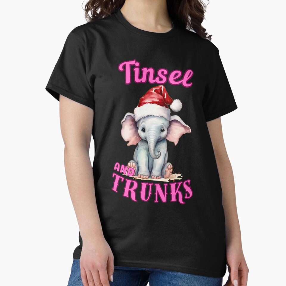 Tinsel And Trunks. elephant saying by ElephantVibes