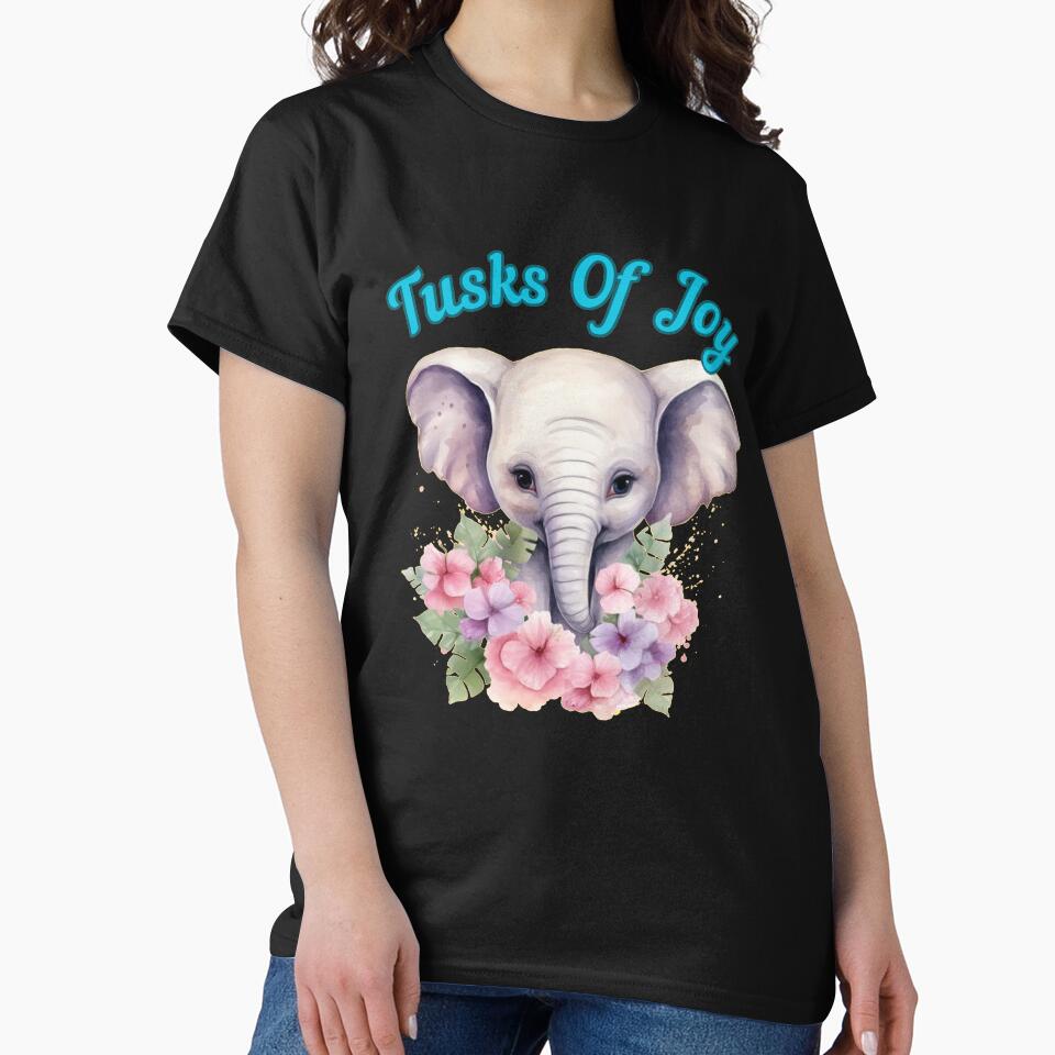 Tusks Of Joy. adorable elephant by ElephantVibes