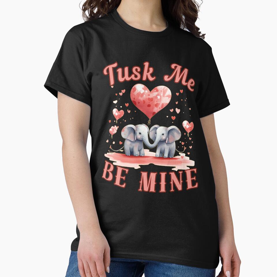 Tusk Me, Be Mine. elephant saying by ElephantVibes