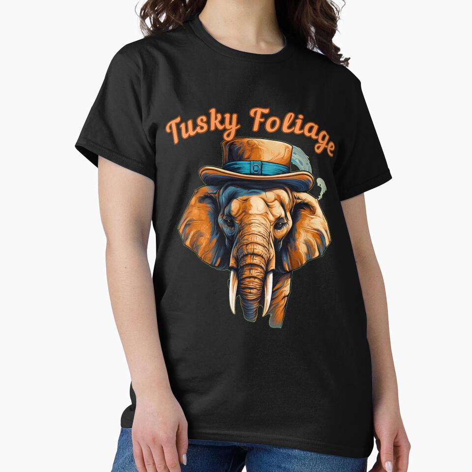 Tusky Foliage Flower elephant by ElephantVibes