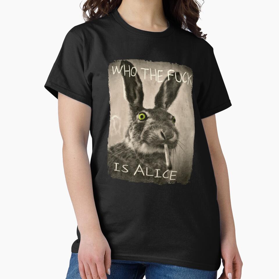 Who The F_ck Is Alice Funny Rabbit by easea-rgr