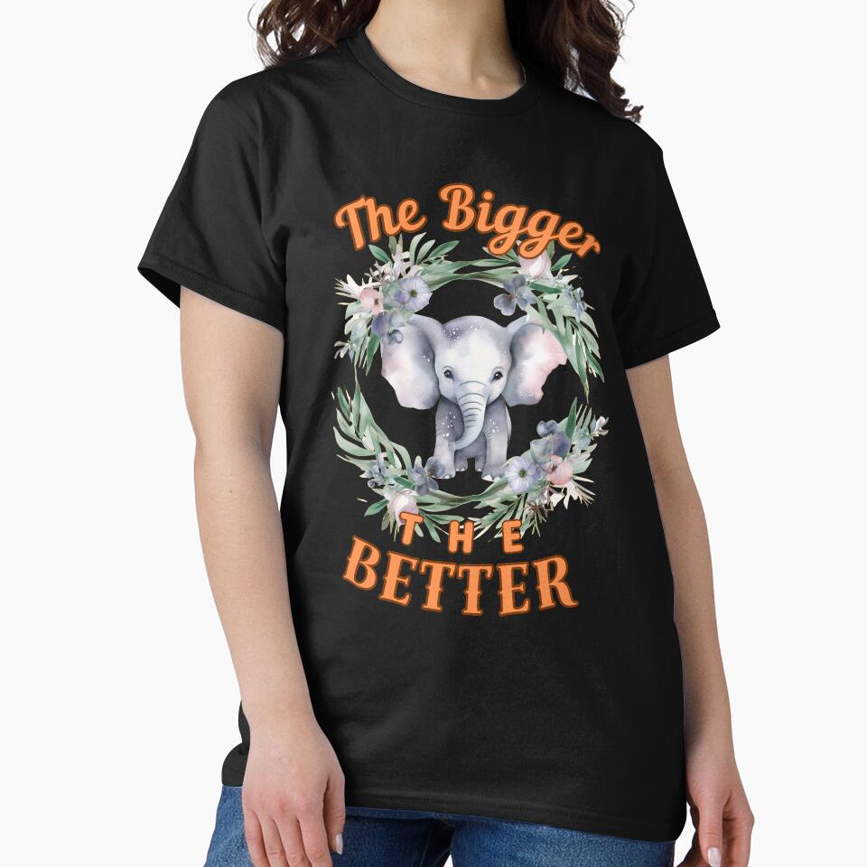 The Bigger, The Better. elephant portrait by ElephantVibes