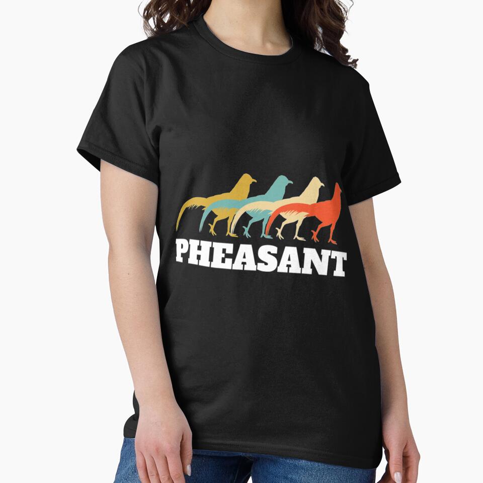 Pheasants Retro Vintage Design by Clavitaps
