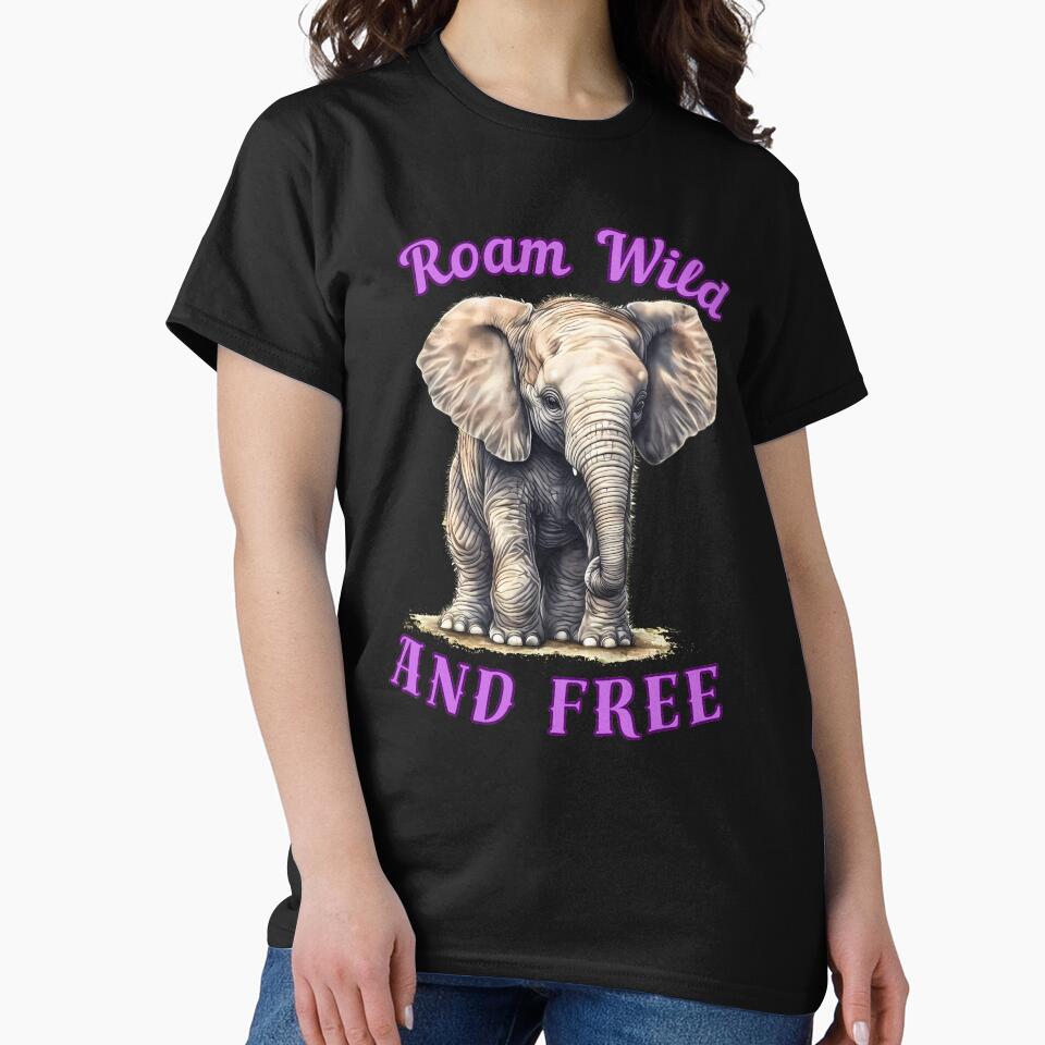Roam Wild And Free. elephant face by ElephantVibes