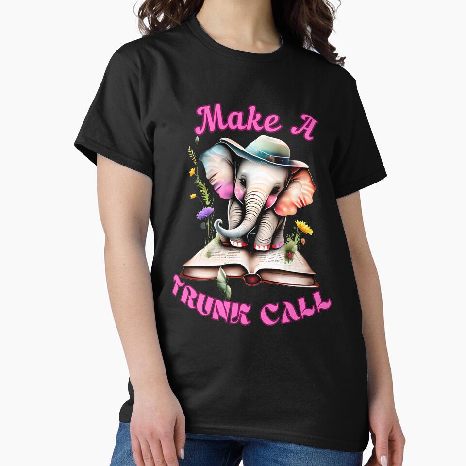 Make A Trunk Call. elephant face by ElephantVibes
