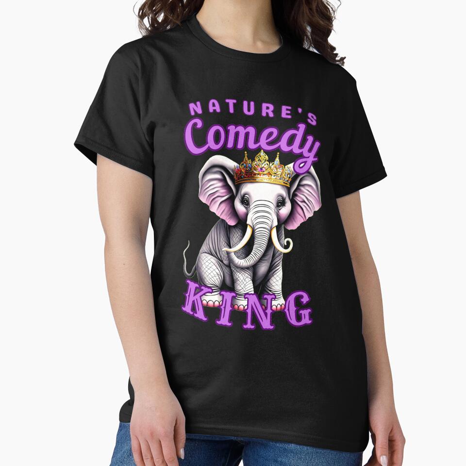 Nature's Comedy King. elephant face by ElephantVibes
