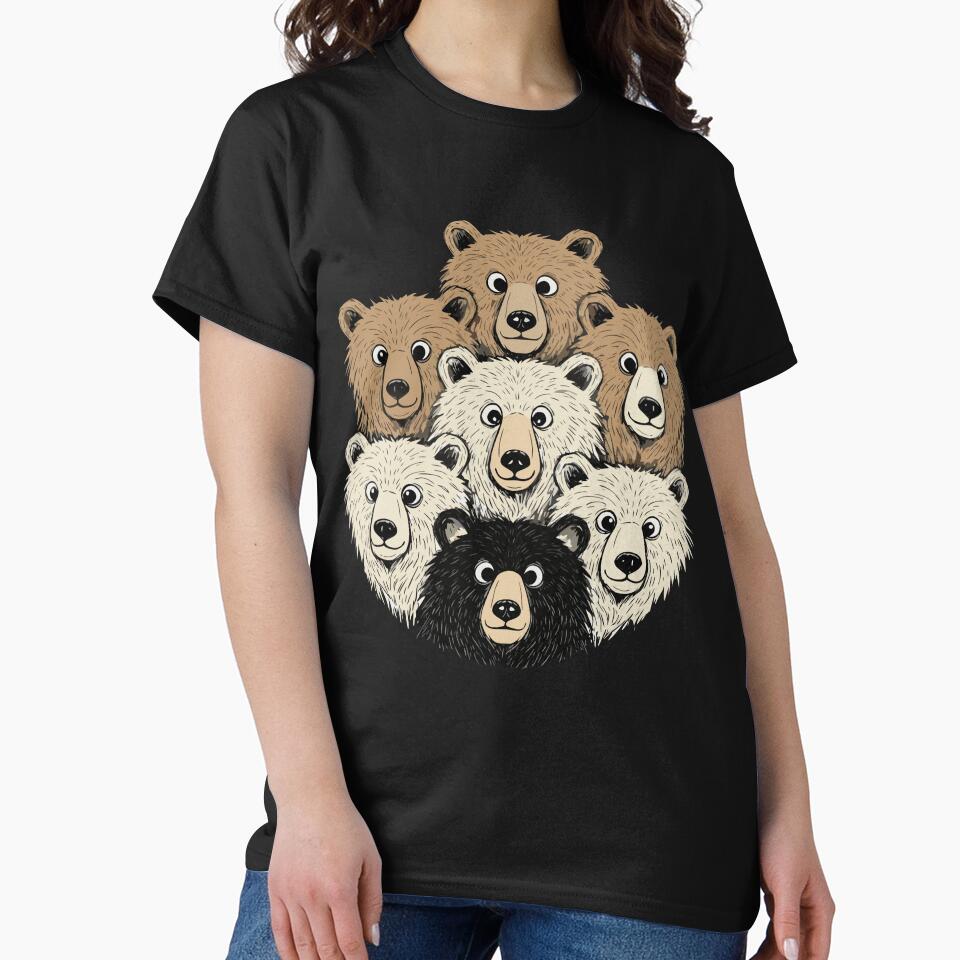 Funny Bear Gang Cartoon Heads by Munich84