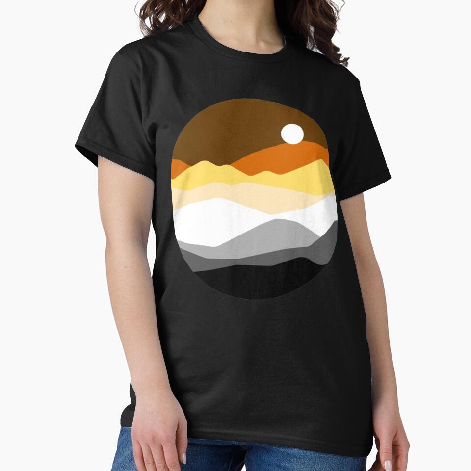 Subtle Bear Pride Flag Landscape by everything4eva